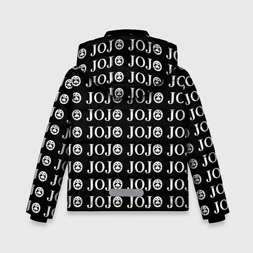 Зимняя куртка для мальчика JoJo Bizarre Adventure / 3D-Светло-серый – фото 2