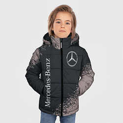 Куртка зимняя для мальчика MERCEDES МЕРСЕДЕС, цвет: 3D-черный — фото 2