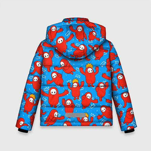 Зимняя куртка для мальчика Fall guys red / 3D-Красный – фото 2