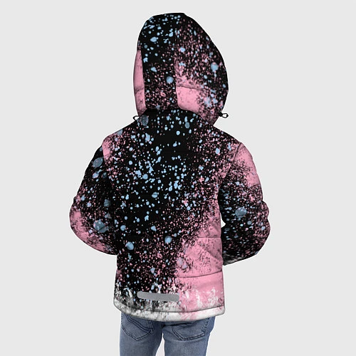 Зимняя куртка для мальчика MONSTA X / 3D-Светло-серый – фото 4