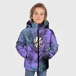 Куртка зимняя для мальчика Stray kids, цвет: 3D-светло-серый — фото 2
