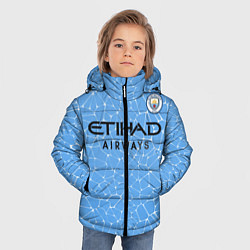 Куртка зимняя для мальчика Мансити Домашняя форма 2021, цвет: 3D-черный — фото 2
