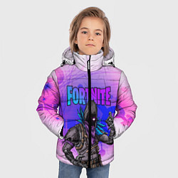 Куртка зимняя для мальчика FORTNITE CROW, цвет: 3D-черный — фото 2