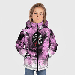 Куртка зимняя для мальчика Stray kids, цвет: 3D-черный — фото 2