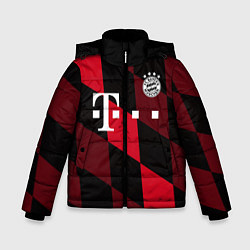 Куртка зимняя для мальчика ФК Бавария Мюнхен, цвет: 3D-красный