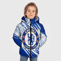 Куртка зимняя для мальчика Chelsea, цвет: 3D-черный — фото 2