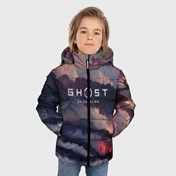 Куртка зимняя для мальчика Ghost of Tsushima, цвет: 3D-черный — фото 2