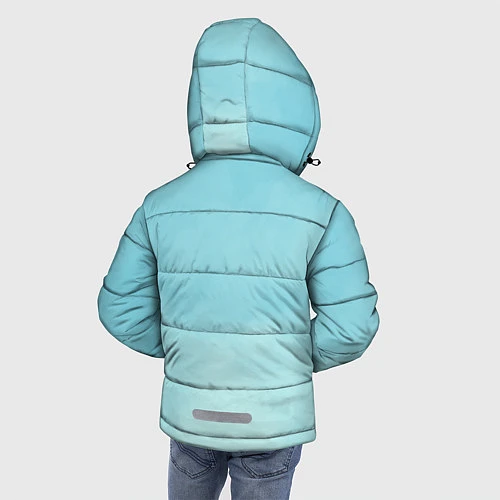 Зимняя куртка для мальчика LIVE! LOVE! VOLLEYBALL! / 3D-Светло-серый – фото 4