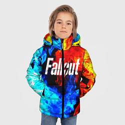 Куртка зимняя для мальчика FALLOUT ФЭЛЛАУТ, цвет: 3D-черный — фото 2