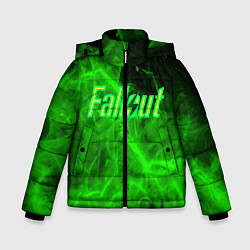 Куртка зимняя для мальчика FALLOUT ФЭЛЛАУТ, цвет: 3D-черный