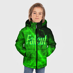 Куртка зимняя для мальчика FALLOUT ФЭЛЛАУТ, цвет: 3D-черный — фото 2