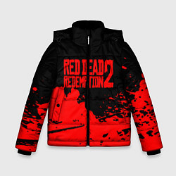 Куртка зимняя для мальчика RED DEAD REDEMPTION 2, цвет: 3D-светло-серый