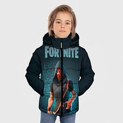 Куртка зимняя для мальчика Street Serpent Fortnite, цвет: 3D-черный — фото 2