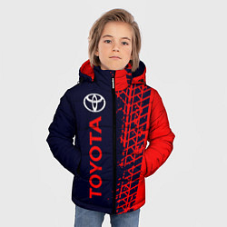 Куртка зимняя для мальчика TOYOTA ТОЙОТА, цвет: 3D-черный — фото 2