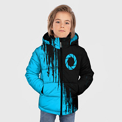 Куртка зимняя для мальчика PORTAL ПОРТАЛ, цвет: 3D-черный — фото 2