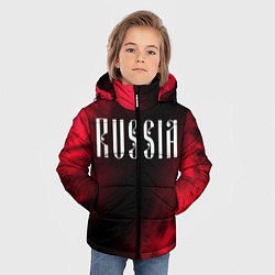 Куртка зимняя для мальчика RUSSIA РОССИЯ, цвет: 3D-черный — фото 2