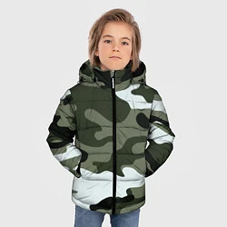 Куртка зимняя для мальчика Camouflage 2, цвет: 3D-черный — фото 2