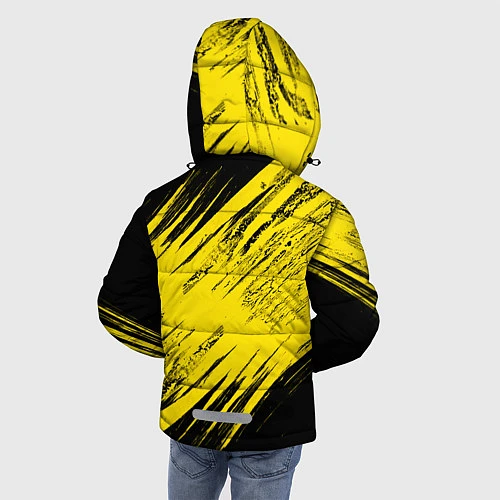 Зимняя куртка для мальчика Pittsburgh Penguins Sport / 3D-Светло-серый – фото 4