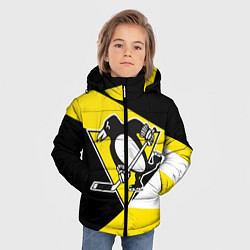 Куртка зимняя для мальчика Pittsburgh Penguins Exclusive, цвет: 3D-красный — фото 2