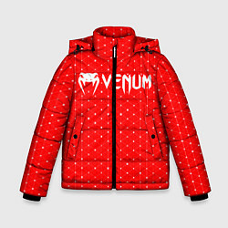 Куртка зимняя для мальчика VENUM ВЕНУМ, цвет: 3D-черный