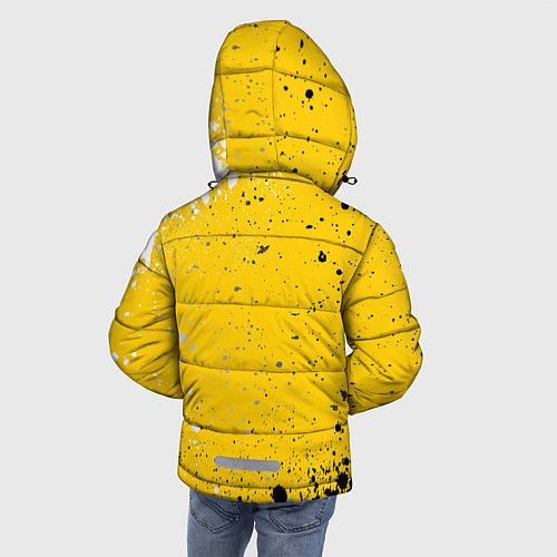 Зимняя куртка для мальчика РОССИЙСКАЯ ИМПЕРИЯ / 3D-Светло-серый – фото 4