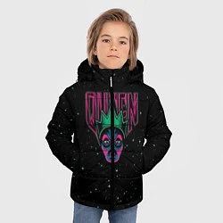 Куртка зимняя для мальчика Злая королева, цвет: 3D-черный — фото 2