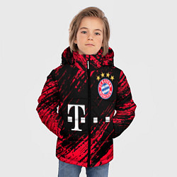 Куртка зимняя для мальчика BAYERN MUNCHEN БАВАРИЯ, цвет: 3D-черный — фото 2