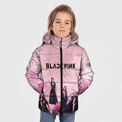 Куртка зимняя для мальчика BLACKPINK x PUBG, цвет: 3D-светло-серый — фото 2