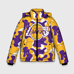 Зимняя куртка для мальчика LA LAKERS ЛЕЙКЕРС