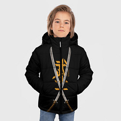 Куртка зимняя для мальчика 2 Katanas, цвет: 3D-черный — фото 2