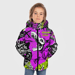 Куртка зимняя для мальчика Watch Dogs: Legion, цвет: 3D-светло-серый — фото 2