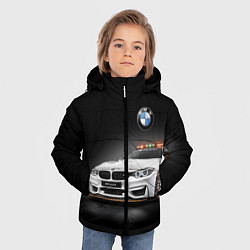 Куртка зимняя для мальчика Safety car, цвет: 3D-светло-серый — фото 2