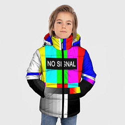 Куртка зимняя для мальчика NO SIGNAL, цвет: 3D-красный — фото 2