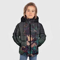 Куртка зимняя для мальчика Моя геройская Академия, цвет: 3D-черный — фото 2