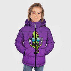 Куртка зимняя для мальчика Безумное эскимо, цвет: 3D-черный — фото 2