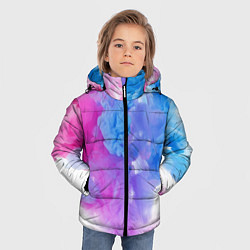 Куртка зимняя для мальчика Дым, цвет: 3D-черный — фото 2
