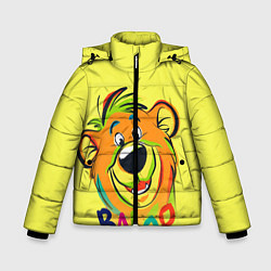 Куртка зимняя для мальчика Baloo, цвет: 3D-черный