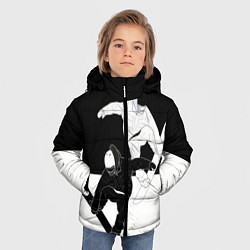 Куртка зимняя для мальчика Сноубордисты, цвет: 3D-красный — фото 2