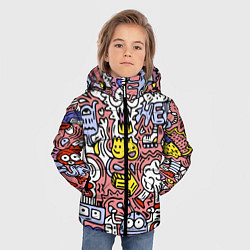 Куртка зимняя для мальчика Tosh, цвет: 3D-черный — фото 2
