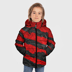Куртка зимняя для мальчика Background, цвет: 3D-черный — фото 2