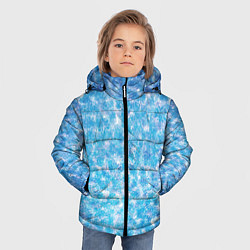 Куртка зимняя для мальчика Изморозь, цвет: 3D-черный — фото 2