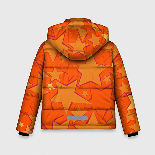Зимняя куртка для мальчика Among Us / 3D-Красный – фото 2