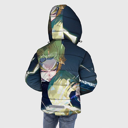 Зимняя куртка для мальчика ЗЕНИЦУ АГАЦУМА / 3D-Светло-серый – фото 4