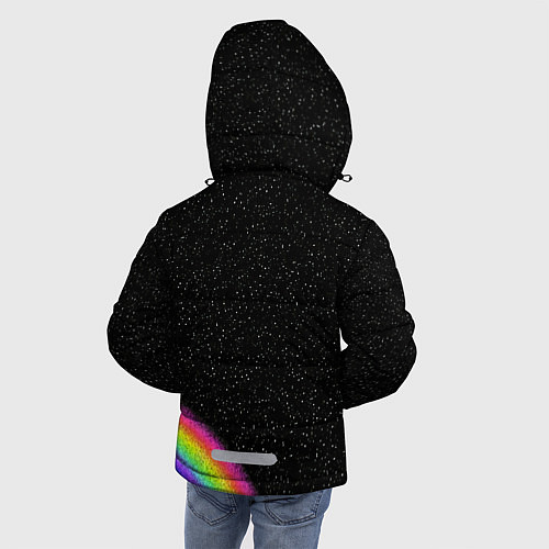 Зимняя куртка для мальчика Among Us / 3D-Светло-серый – фото 4