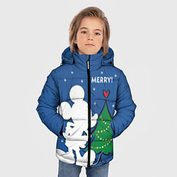 Куртка зимняя для мальчика Mickey Mouse, цвет: 3D-черный — фото 2