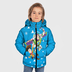 Куртка зимняя для мальчика Woody & Buzz, цвет: 3D-красный — фото 2