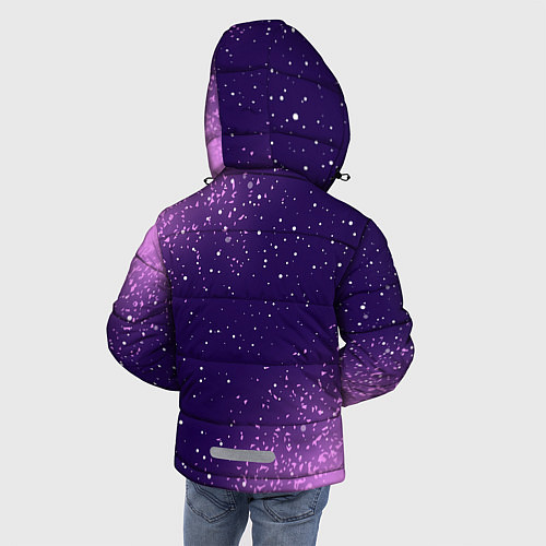 Зимняя куртка для мальчика AMONG US - SPACE / 3D-Светло-серый – фото 4
