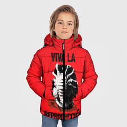 Куртка зимняя для мальчика VIVA LA, цвет: 3D-светло-серый — фото 2