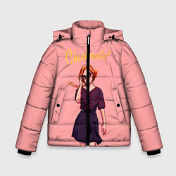 Куртка зимняя для мальчика Шах и Мат, цвет: 3D-черный