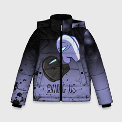 Куртка зимняя для мальчика AMONG US - Кто Импостор?, цвет: 3D-черный